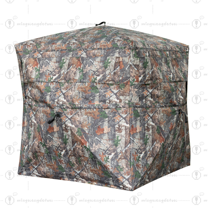 Outdoor Hunting Blinds - Outdoor Camping Camouflage Concealed Tent 270°