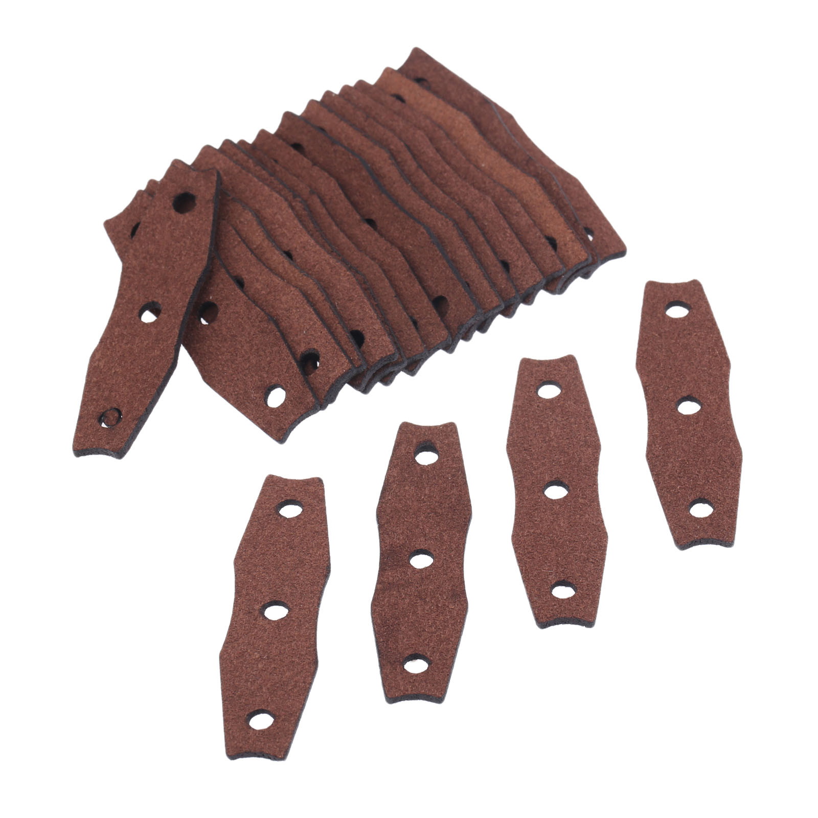 Outdoor Hunting Launcher - 20/10/5 Pcs Catapult Leather Pockets Slingshot