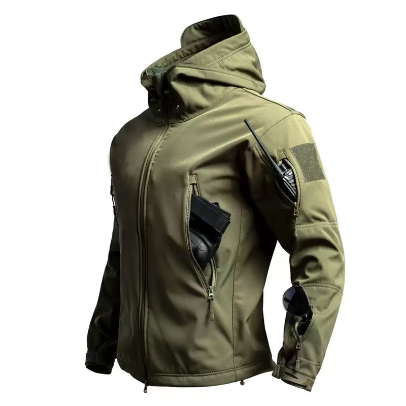 Outdoor Hunting Fleece - Men Military Tactical Winter Autumn Warm