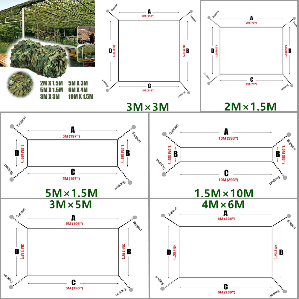 Camo Netting Hunting Camouflag - Outdoor Hunting Tent ulasan dan harga