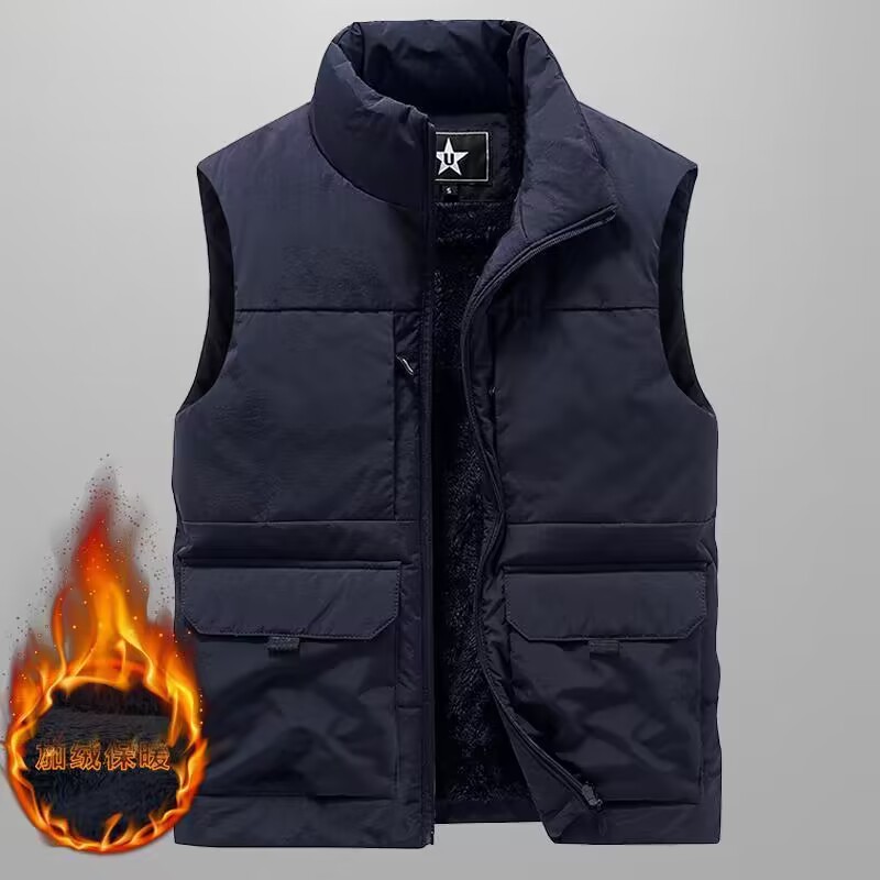 Winter Men's Cargo Hunting Ves - Outdoor Hunting Fleece ulasan dan harga