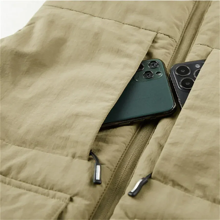 Winter Men's Cargo Hunting Ves - Outdoor Hunting Fleece ulasan dan harga