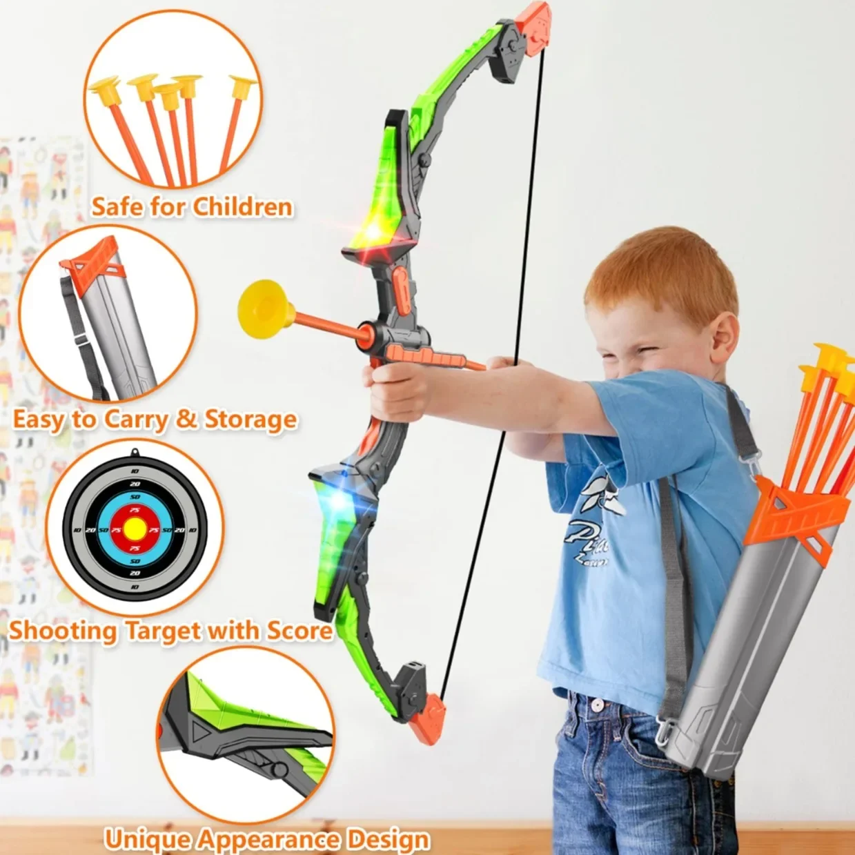 Bow and Arrows for Children Ki - Outdoor Hunting Games For Kids ulasan dan harga