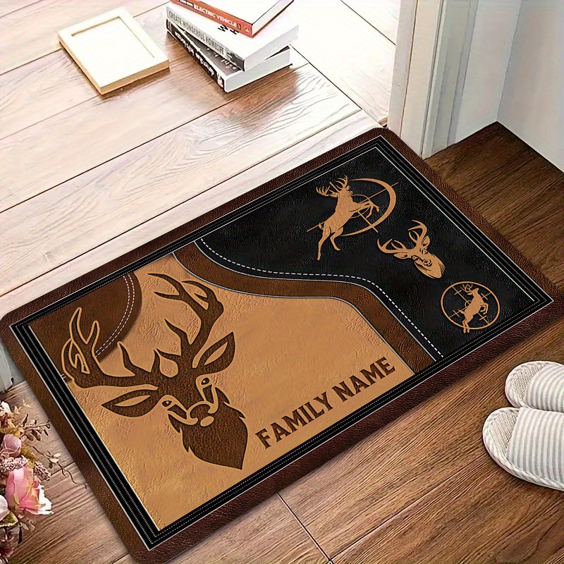 VIKAMA  Elk Skull Totem Huntin - Hunting Outdoor Rug ulasan dan harga