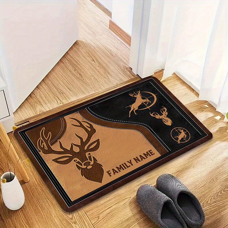 VIKAMA  Elk Skull Totem Huntin - Hunting Outdoor Rug ulasan dan harga