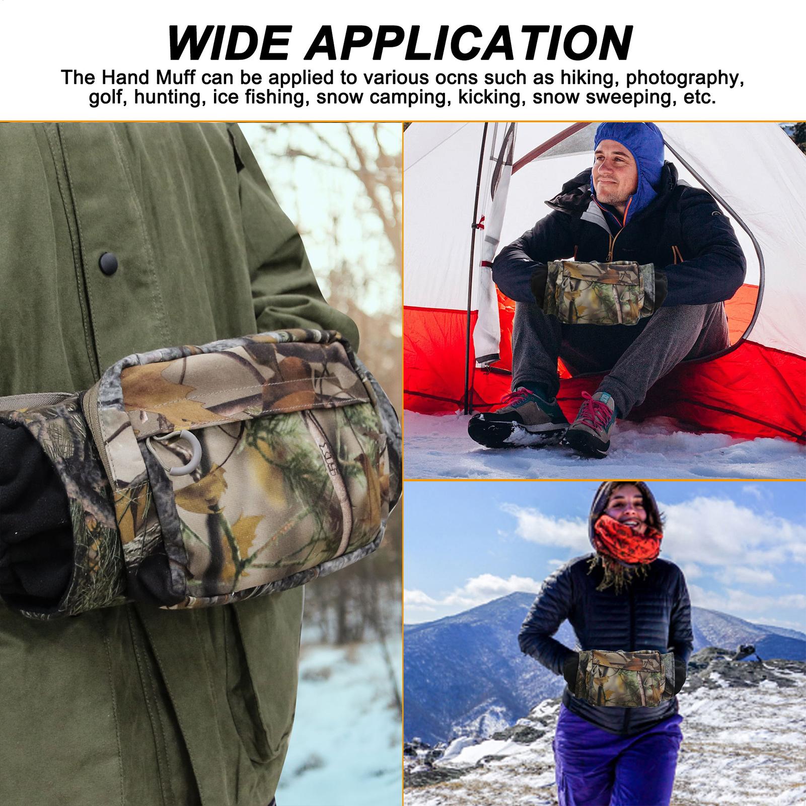 Hunting Hand Warmer Pouch Flee - Outdoor Hunting Fleece ulasan dan harga