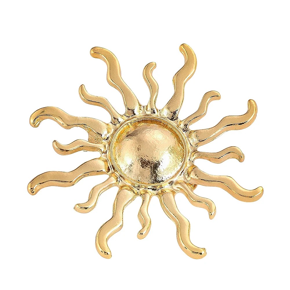 Sunburst Flower Alloy Brooch R - Hunting Outdoor Rug ulasan dan harga