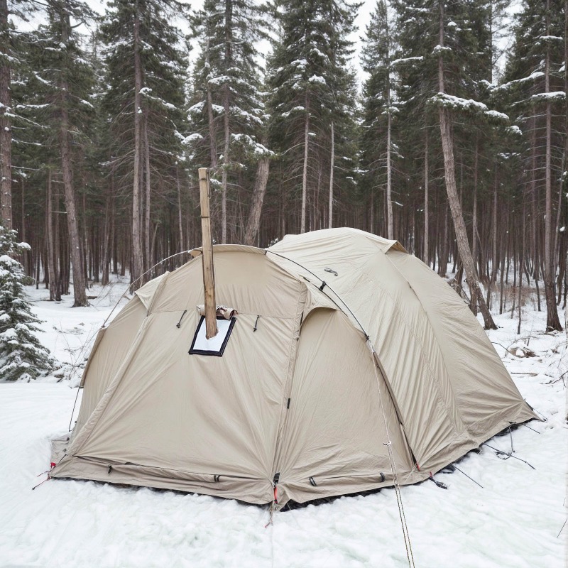 Outdoor Fireproof Hot Tent 2 P - Outdoor Hunting Tent ulasan dan harga