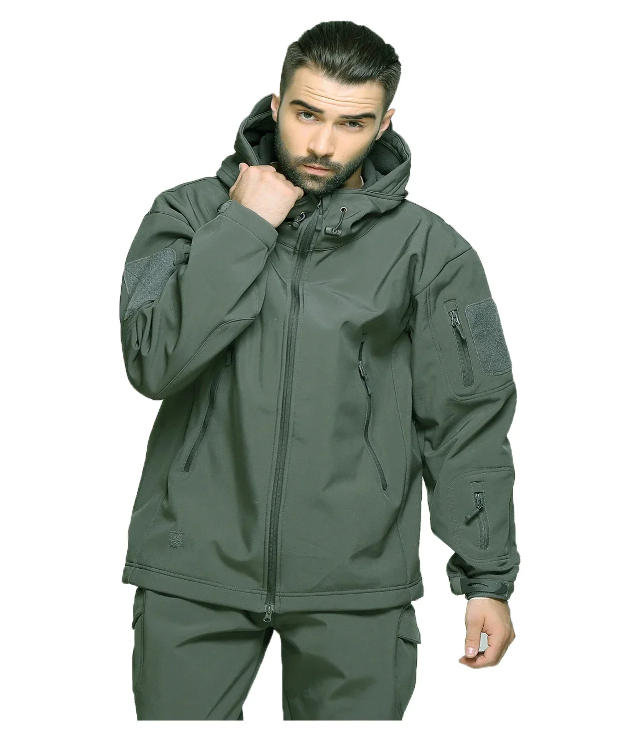 EMR Camouflage Soft Shell Assa - Outdoor Hunting Fleece ulasan dan harga