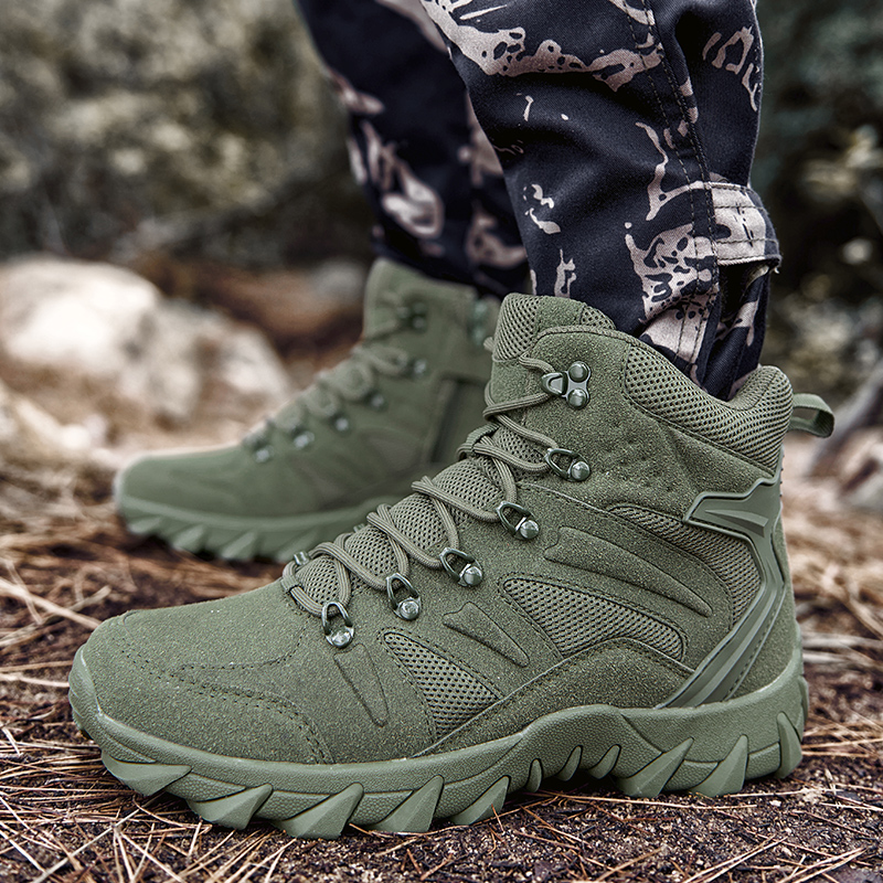 Desert Combat Training Boots M - Outdoor Hunting Fabric ulasan dan harga