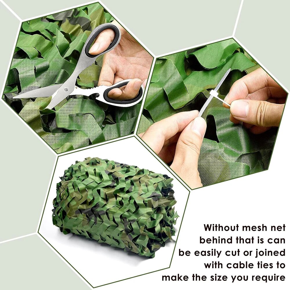 Camouflage Netting Outdoor Cam - Outdoor Hunting Tent ulasan dan harga