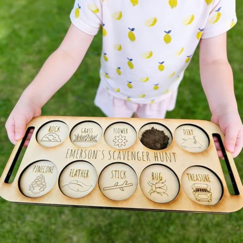 Portable Wooden Bug Scavenger  - Outdoor Hunting Games For Kids ulasan dan harga