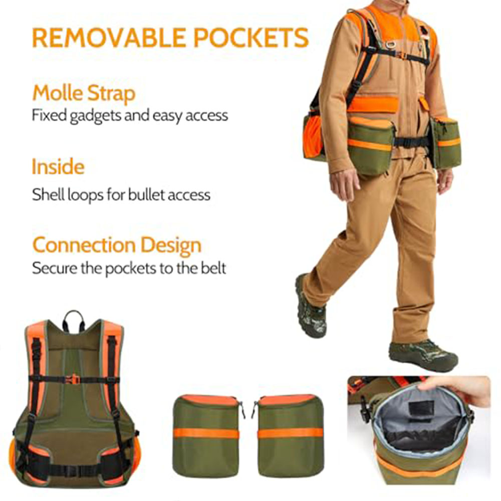Tactical Upland Hunting Vest f - Hunting Quail ulasan dan harga