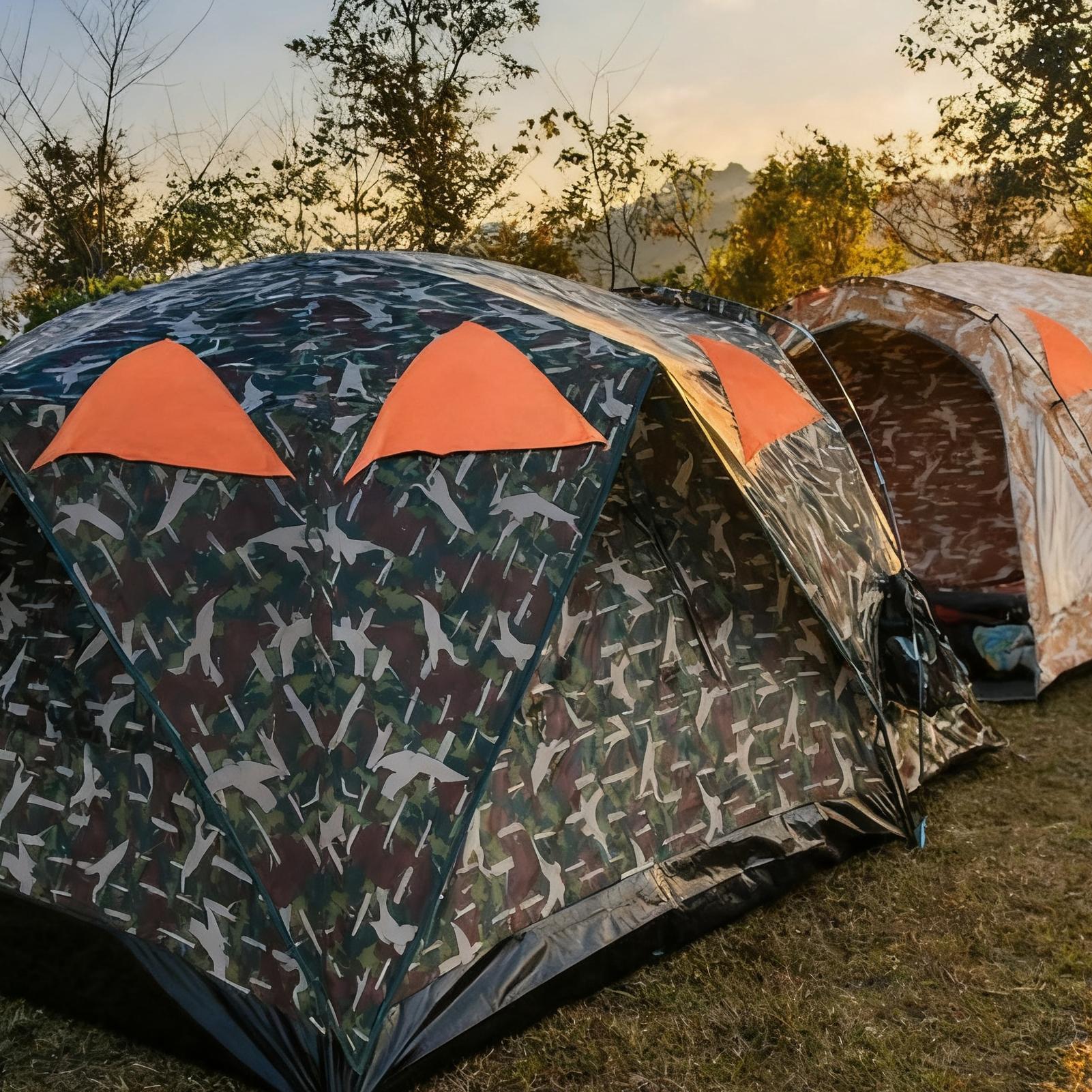 Blaze Orange Blind Panel Magne - Outdoor Hunting Tent ulasan dan harga