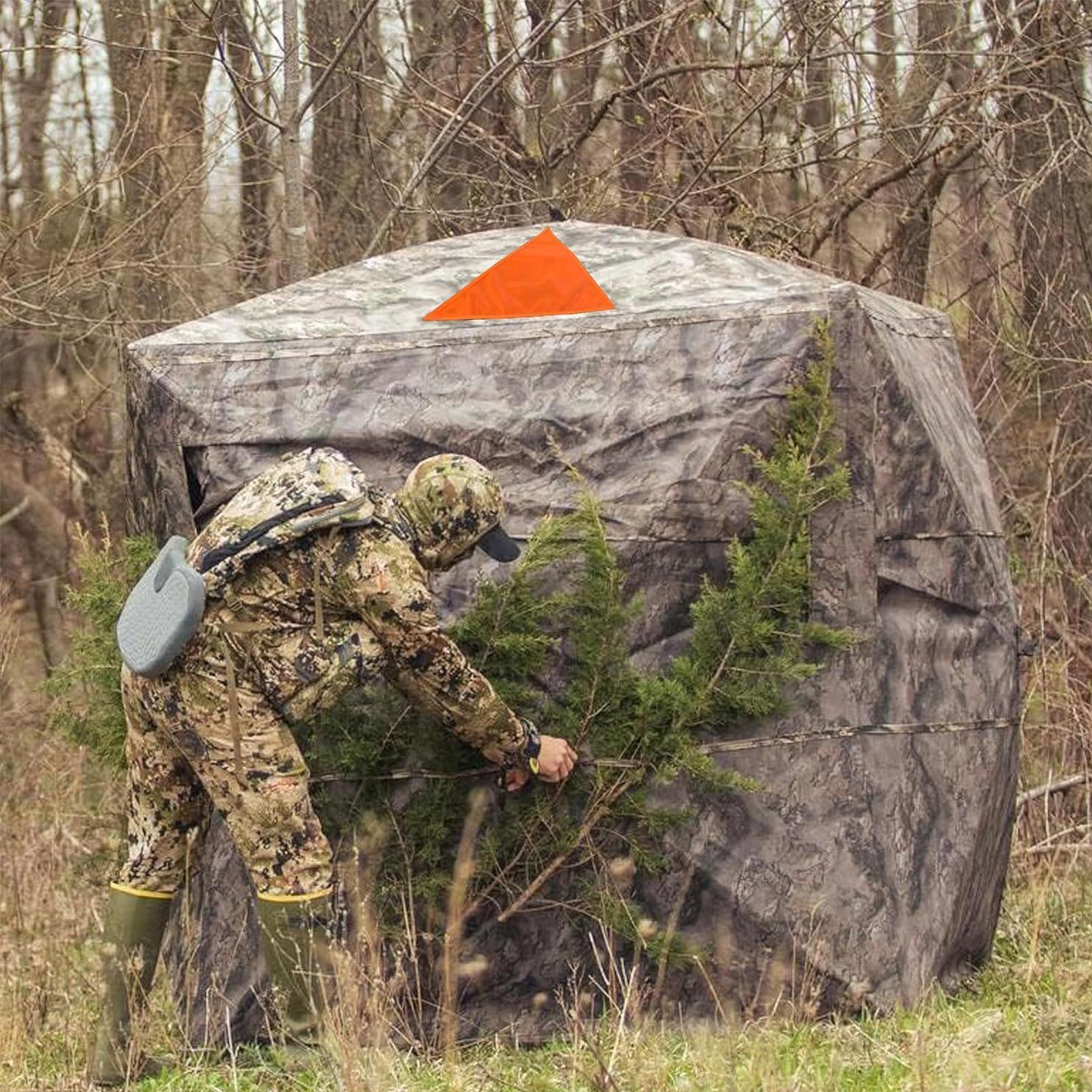 Blaze Orange Blind Panel Magne - Outdoor Hunting Tent ulasan dan harga