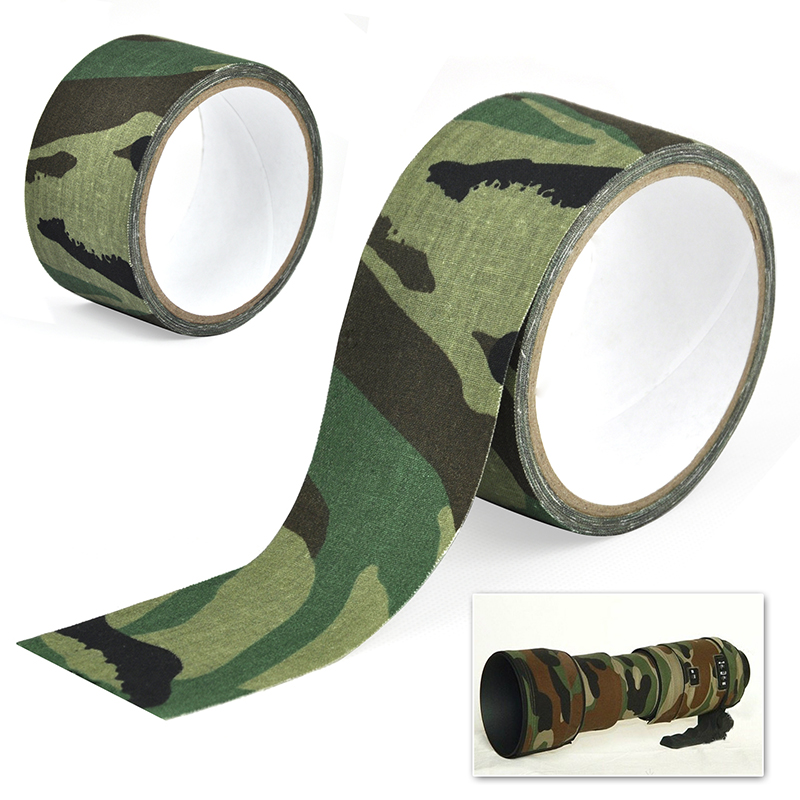 Waterproof Camo Tape Self-adhe - Outdoor Hunting Prints ulasan dan harga