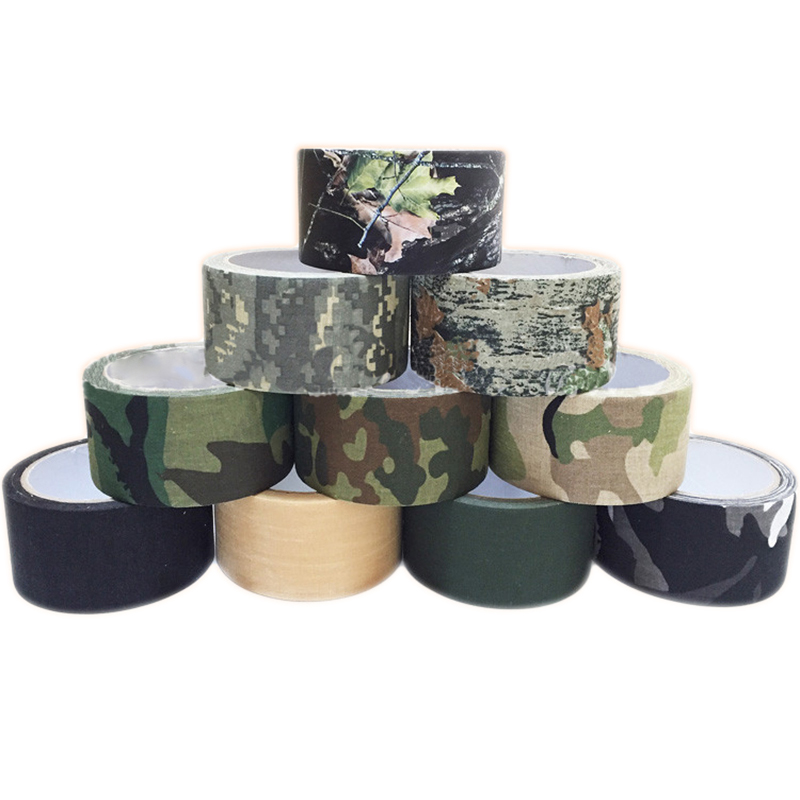 Waterproof Camo Tape Self-adhe - Outdoor Hunting Prints ulasan dan harga