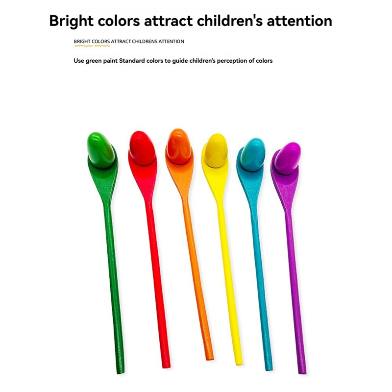 MACH-Wooden Egg Spoon Race Gam - Outdoor Hunting Games For Kids ulasan dan harga