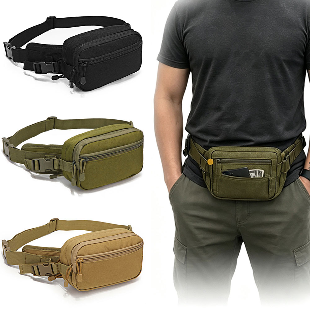 800D Oxford Fabric Fanny Bag T - Outdoor Hunting Fabric ulasan dan harga