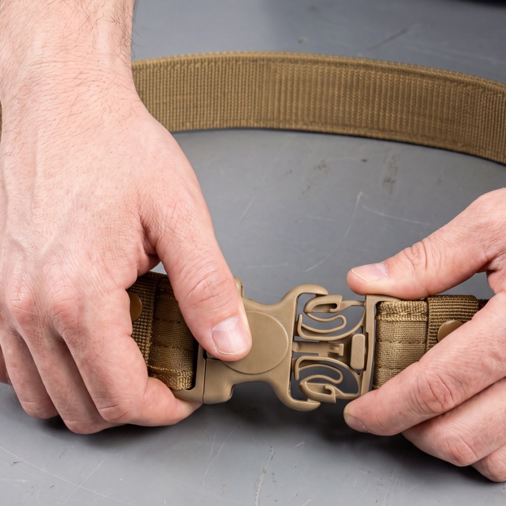 Army Style Combat Belts Quick  - Outdoor Hunting Prints ulasan dan harga