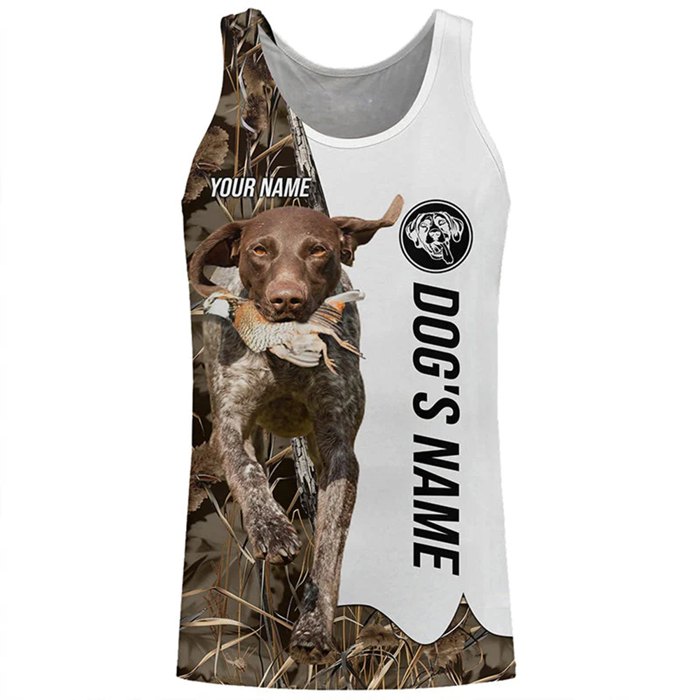 Personalized Dog Lover Tank To - Outdoor Hunting Dog Names ulasan dan harga