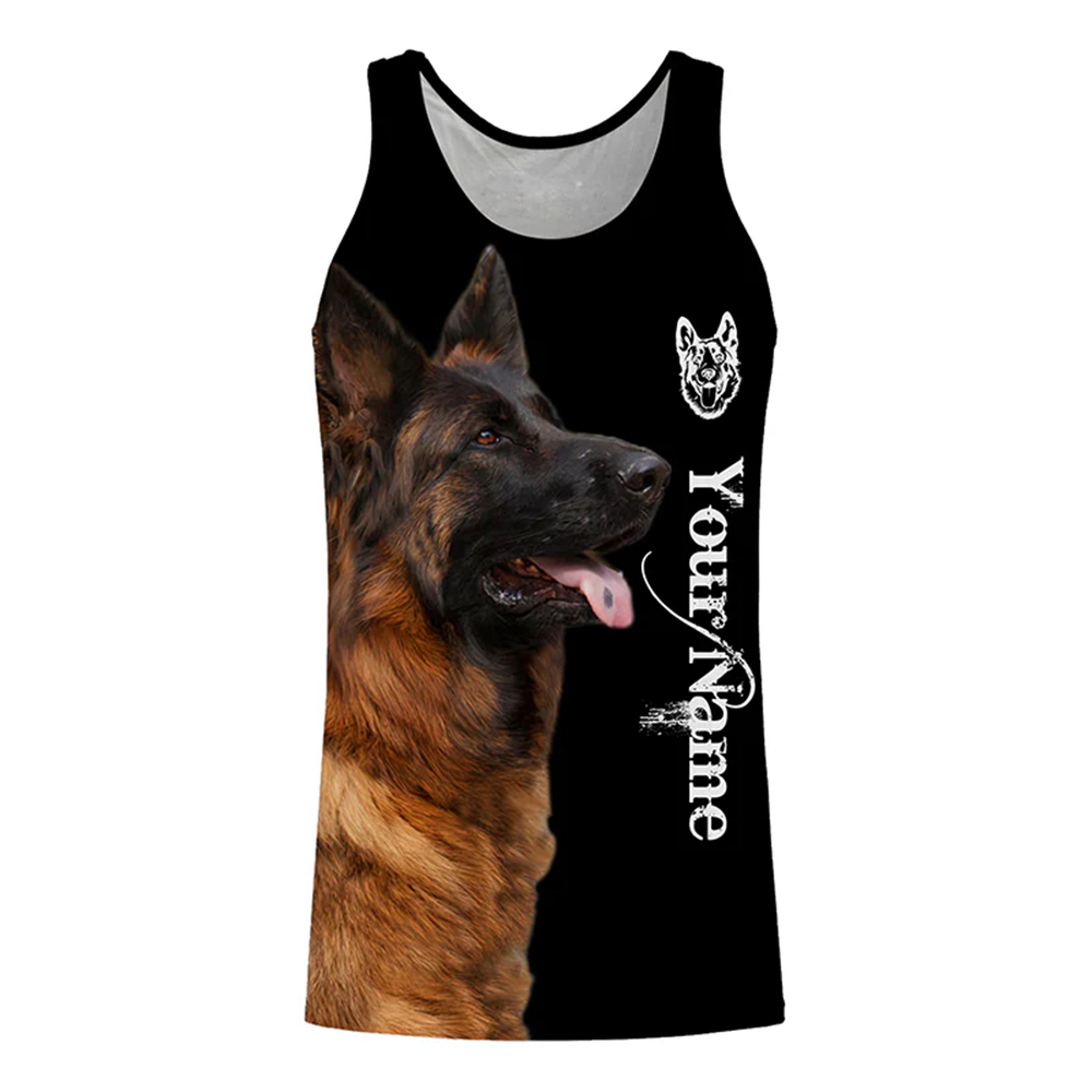 Personalized Dog Lover Tank To - Outdoor Hunting Dog Names ulasan dan harga