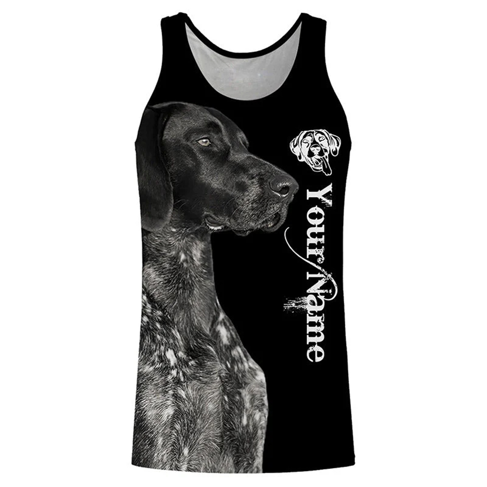 Personalized Dog Lover Tank To - Outdoor Hunting Dog Names ulasan dan harga