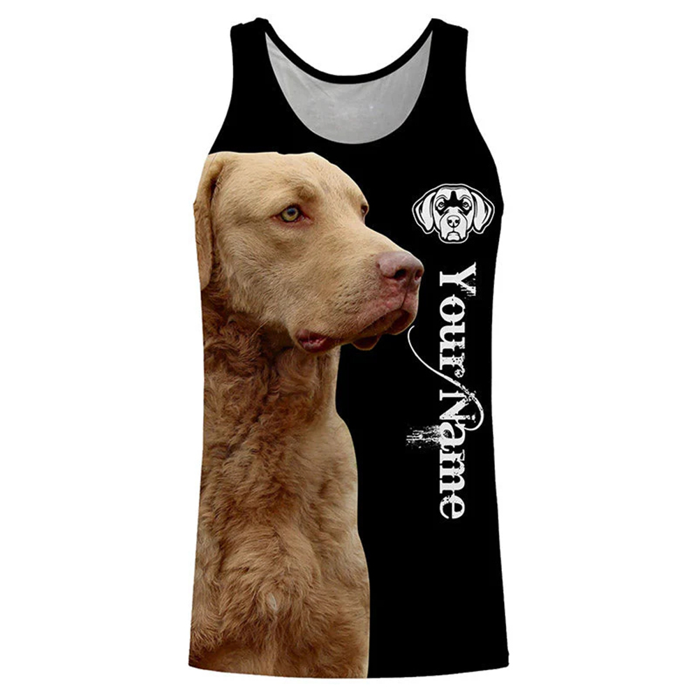 Personalized Dog Lover Tank To - Outdoor Hunting Dog Names ulasan dan harga