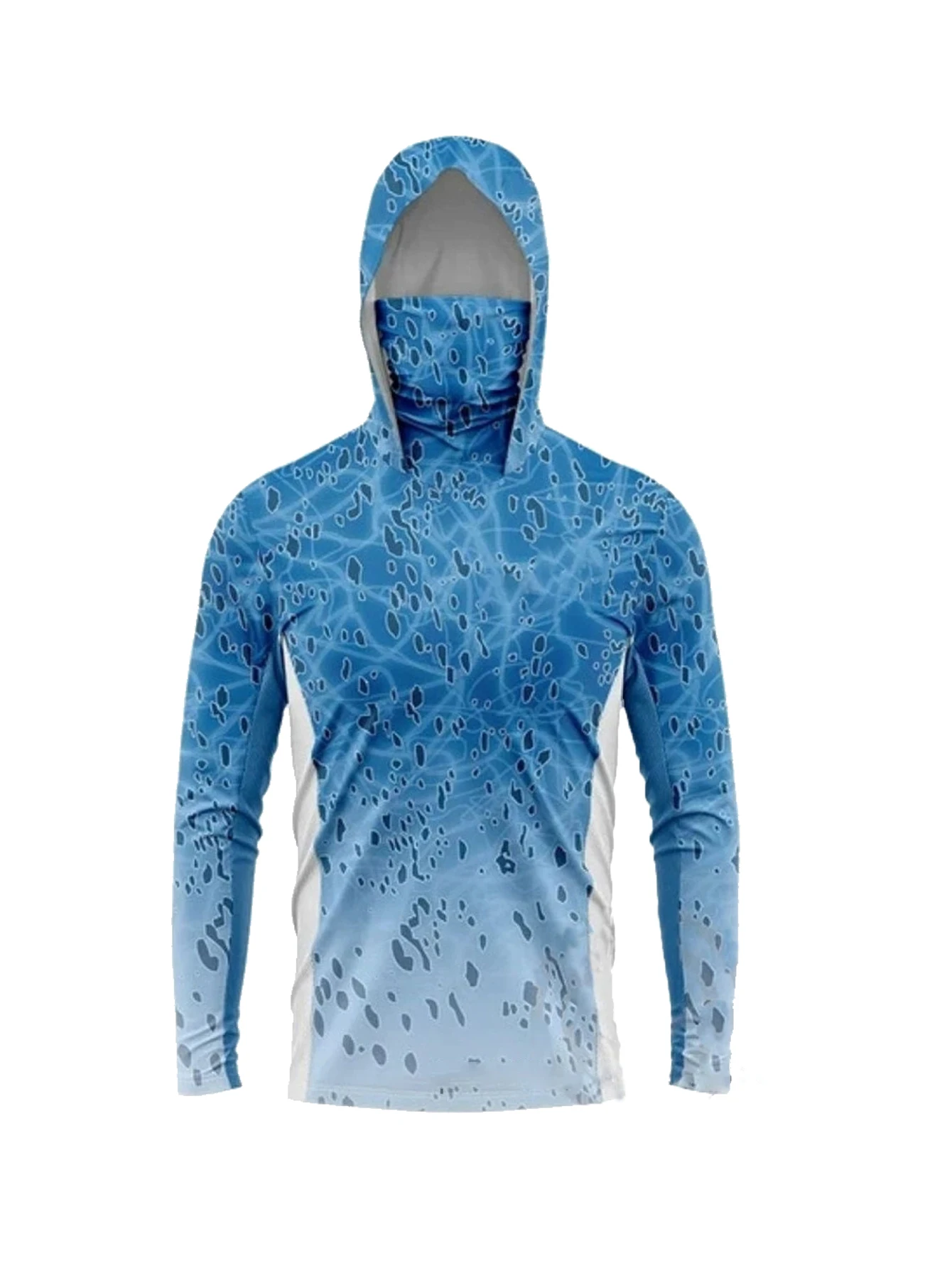Men Long Sleeve Fishing Hoodie - Outdoor Hunting Prints ulasan dan harga