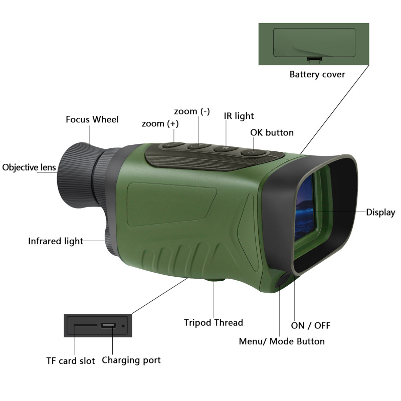Night vision device for outdoo - Outdoor Hunting Videos ulasan dan harga