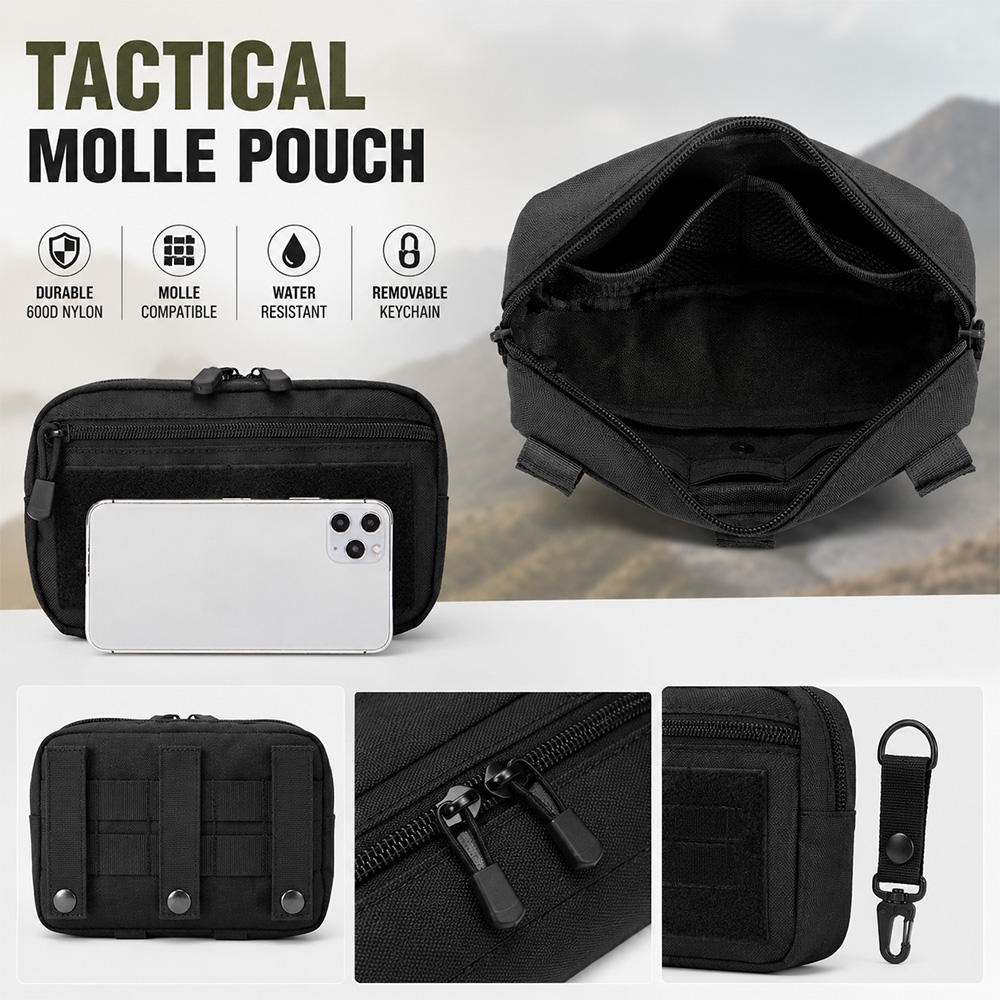 Tactical Molle EDC Pouch Outdo - Outdoor Hunting Kit ulasan dan harga
