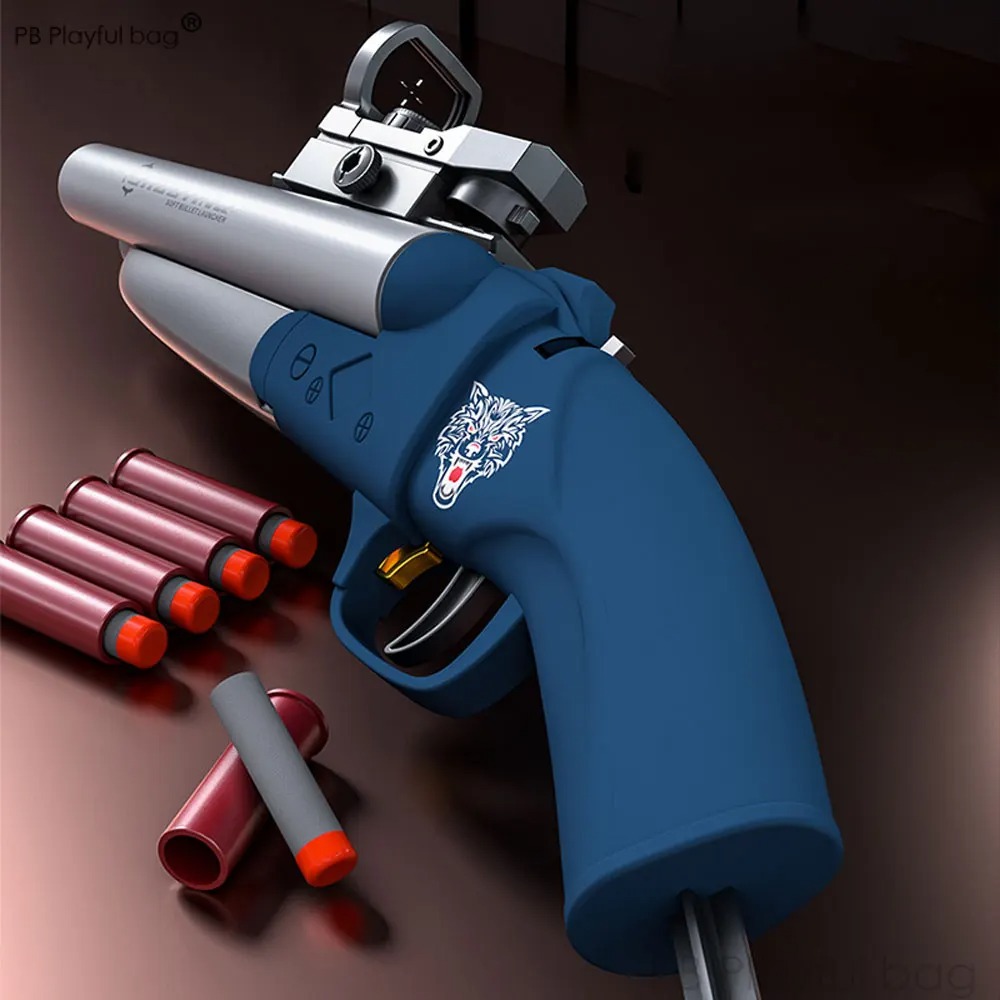 Double Barreled Shotgun Toy Bu - Outdoor Hunting Games For Kids ulasan dan harga