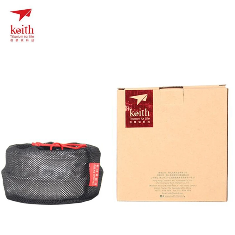 Keith 3PCS Titanium Cookware P - Outdoor Hunting Kit ulasan dan harga