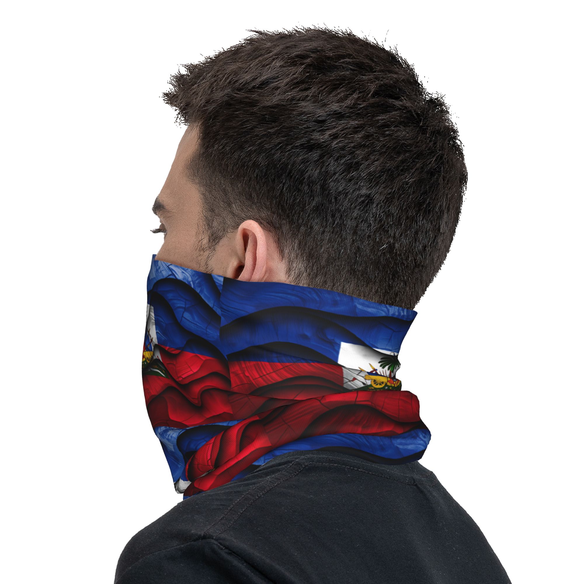 Haiti Flag Balaclava  Hunting  - Outdoor Hunting Prints ulasan dan harga
