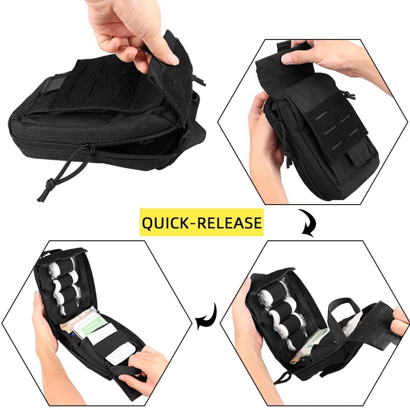 Tactical Molle First Aid Kit M - Outdoor Hunting Kit ulasan dan harga