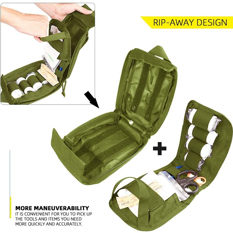 Tactical Molle First Aid Kit M - Outdoor Hunting Kit ulasan dan harga