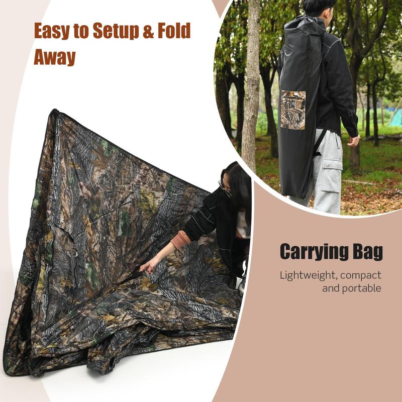 Portable Hunting Blind with Gr - Hunting & Outdoor Supplies ulasan dan harga