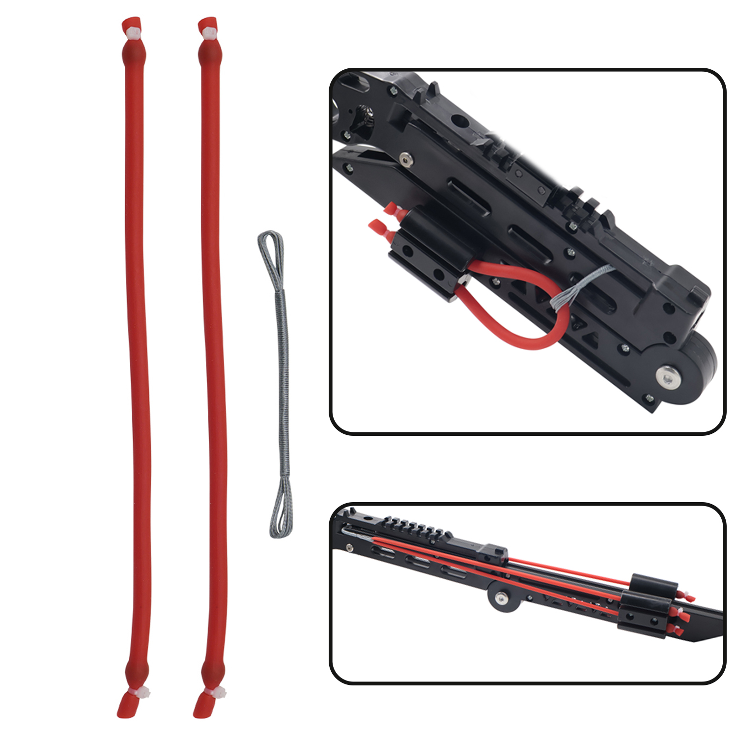 Folding Slingshot Rubber Bands - Outdoor Hunting Launcher ulasan dan harga