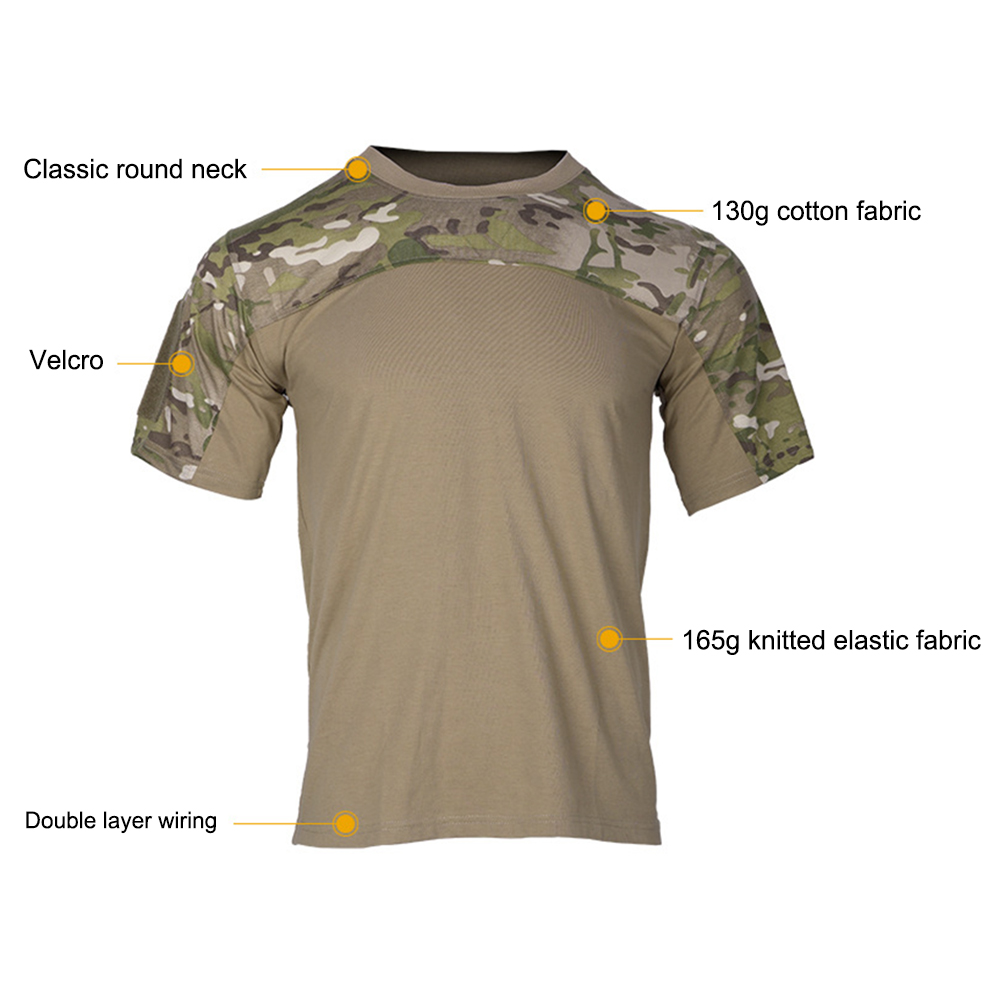 Mens Camouflage Shirts Tees Ta - Outdoor Hunting Fabric ulasan dan harga