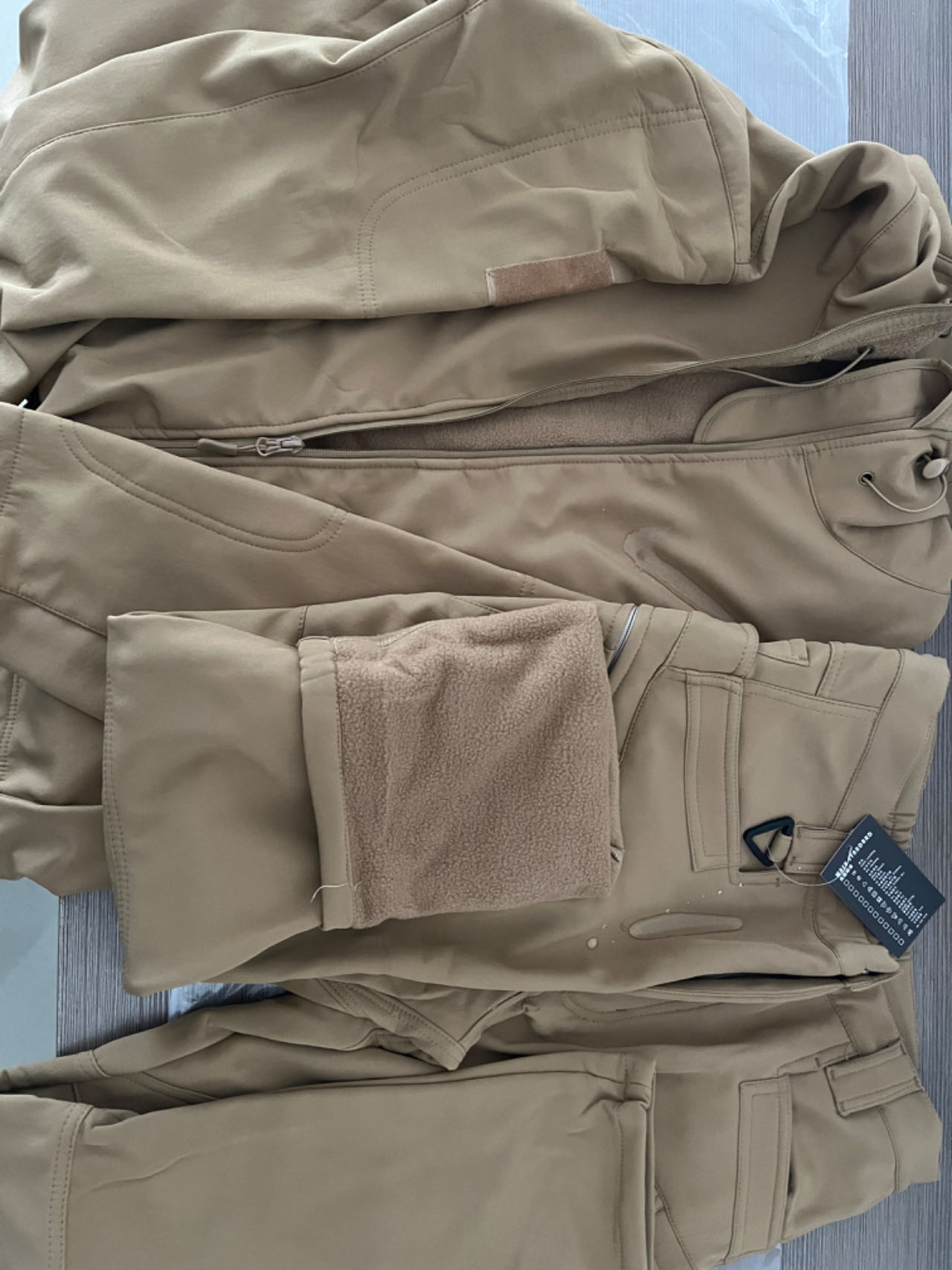 Men's Winter Autumn Warm Softs - Outdoor Hunting Fleece ulasan dan harga
