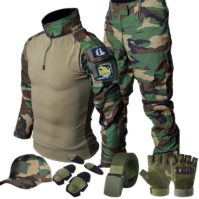 Tactical Uniform Suits Milit O - Outdoor Hunting Kit ulasan dan harga