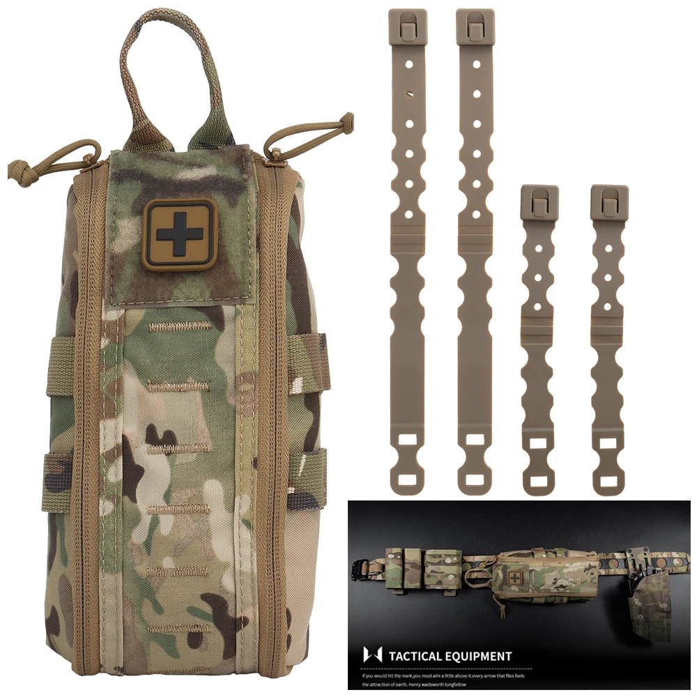Camping First Aid Kit MOLLE Wa - Outdoor Hunting Fabric ulasan dan harga