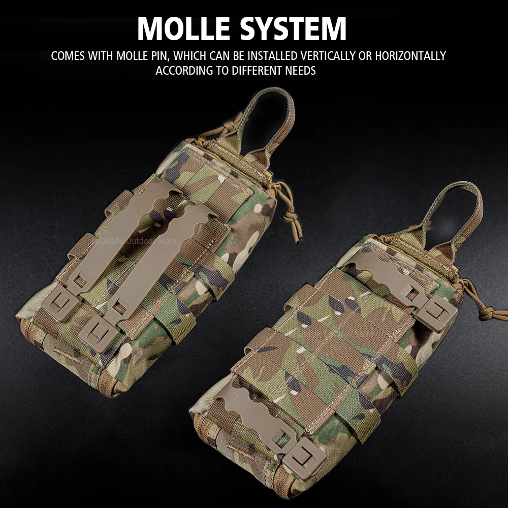 Camping First Aid Kit MOLLE Wa - Outdoor Hunting Fabric ulasan dan harga