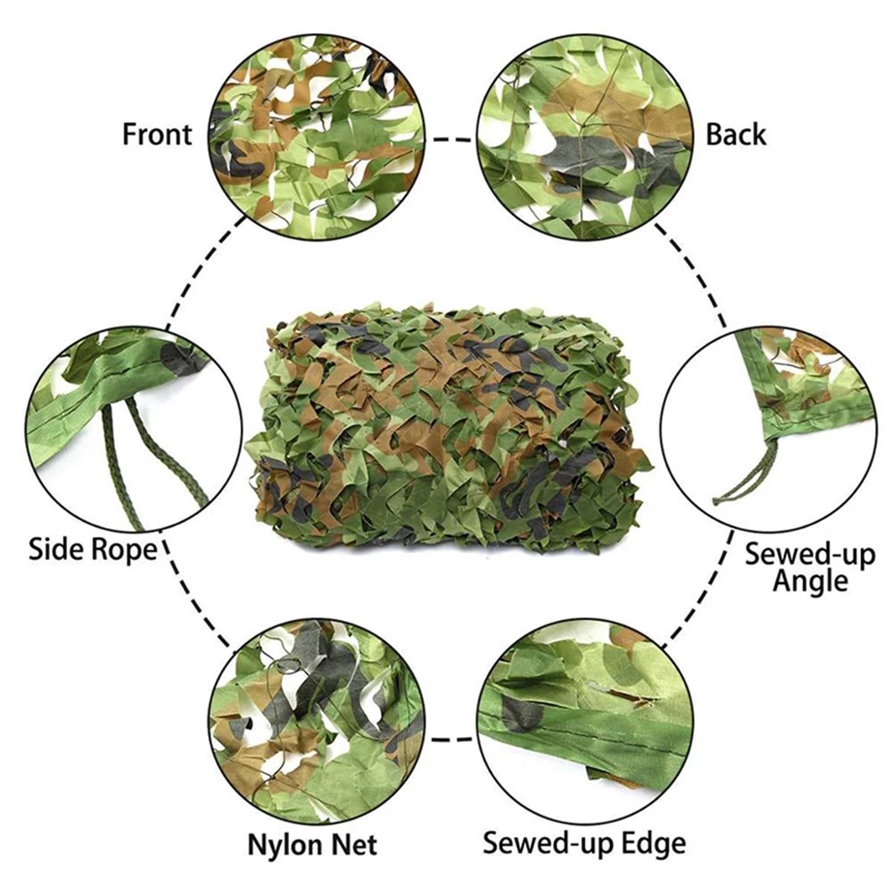 Military Camouflage Net Milita - Outdoor Hunting Tent ulasan dan harga