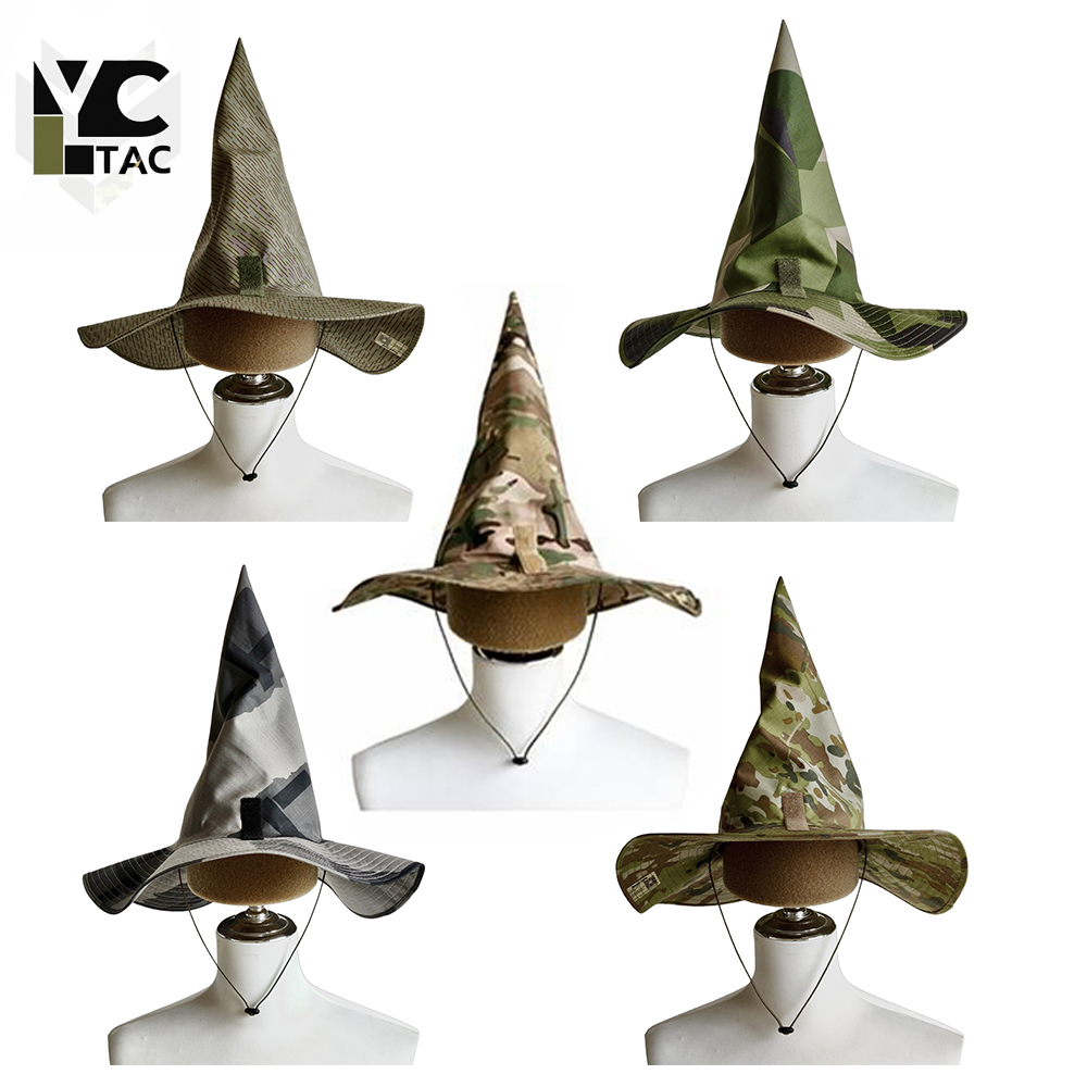 YCTAC Camo Wizard Hat Tactical - Outdoor Hunting Prints ulasan dan harga