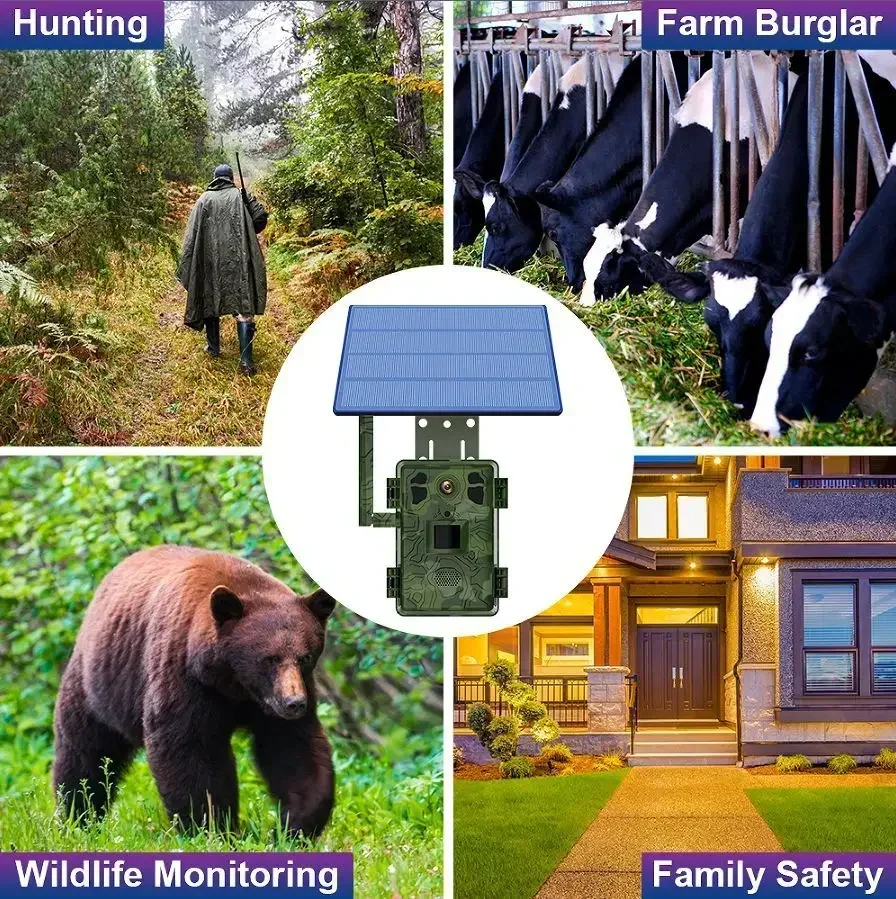 Solar Hunting Camera Mobile Re - Outdoor Hunting Videos ulasan dan harga