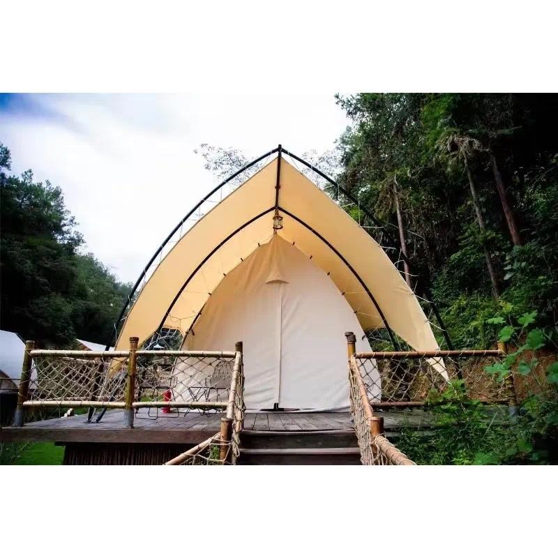 Large Waterproof Canvas Bell T - Outdoor Hunting Tent ulasan dan harga