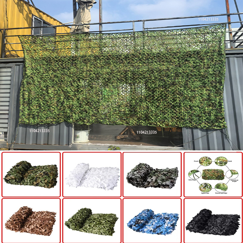 Double Layer  Camouflage Netti - Outdoor Hunting Tent ulasan dan harga