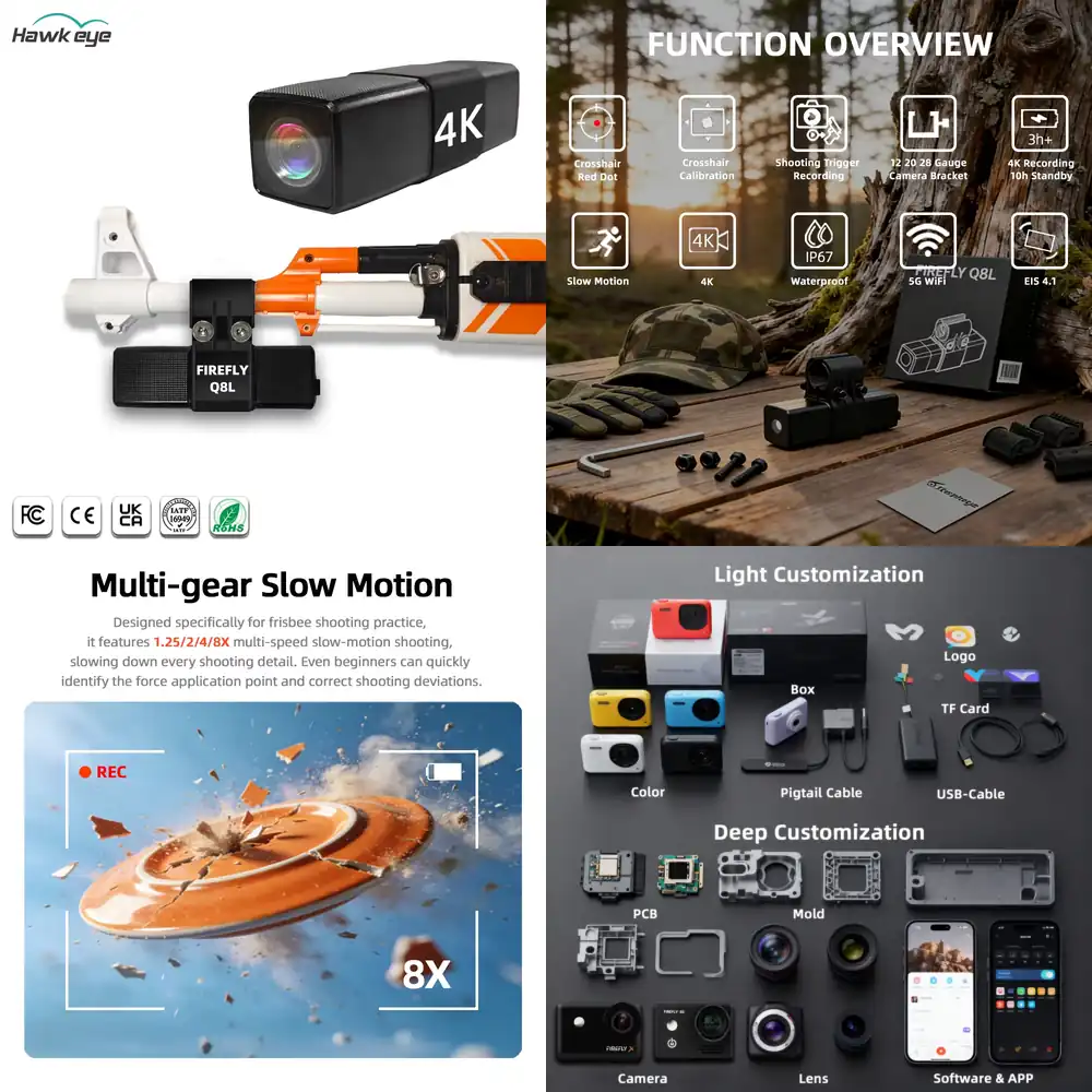 OEM 4K Hunting Camera Firefly  - Outdoor Hunting Camera Wireless ulasan dan harga