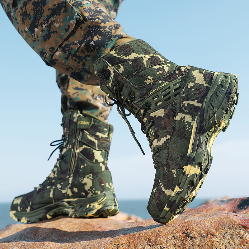 High Quality Men's Outdoor Boo - Outdoor Hunting Fabric ulasan dan harga